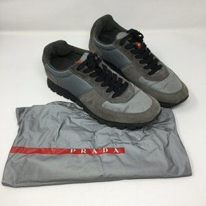prada runners suede